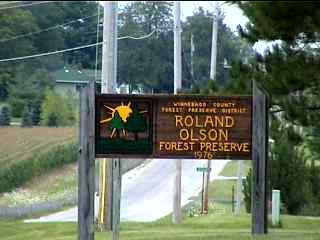 Long Prairie Trail to Roland Olson Forest Preserve