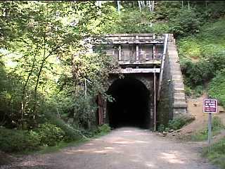 ... Sparta, Wisconsin. This tunnel is just about halfway between Elroy and